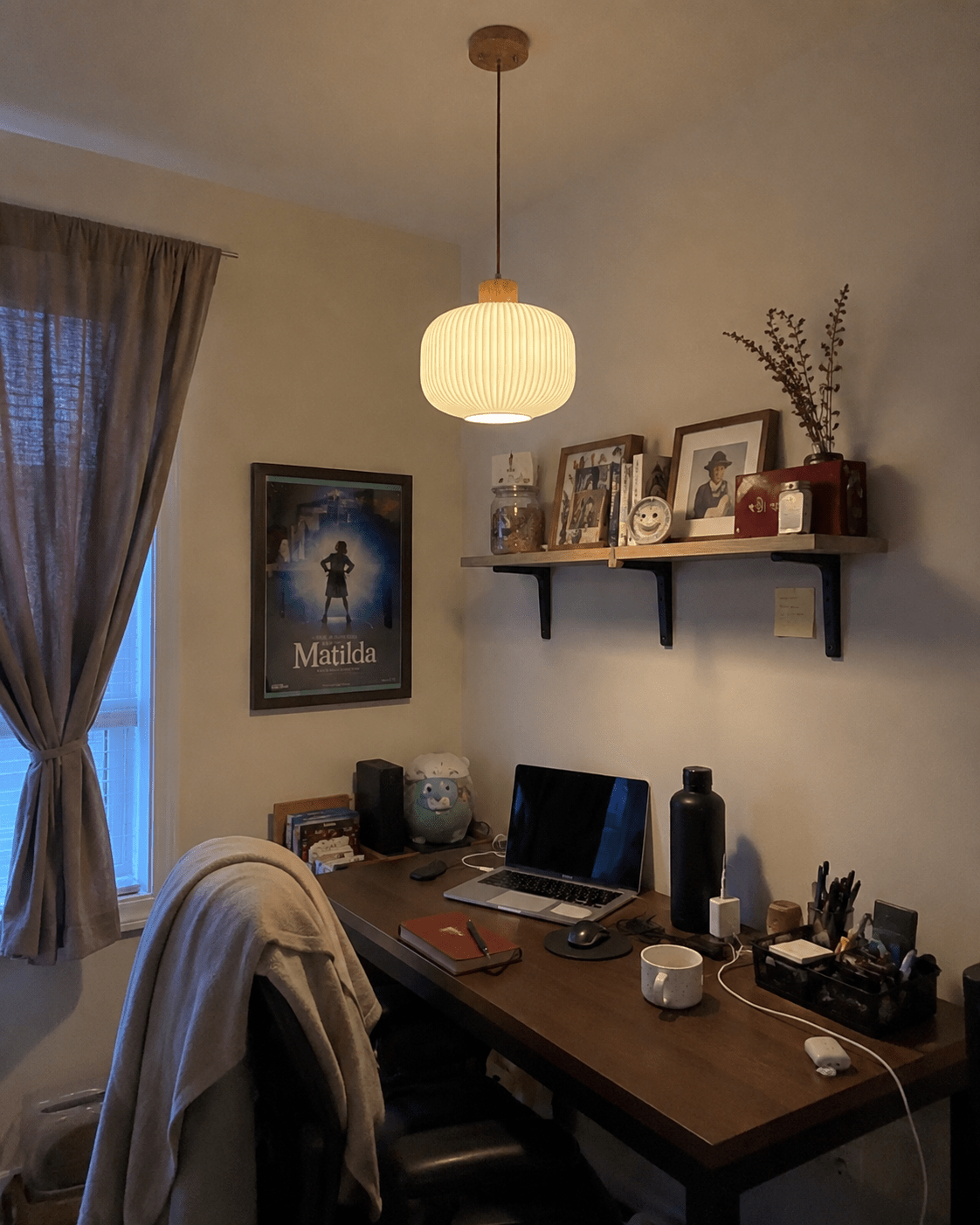 Mei | Ribbed Glass Lantern Pendant - Luma House