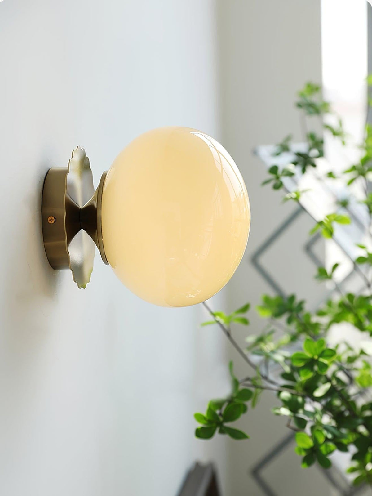 Product photo of Marshmallow sconce design and form