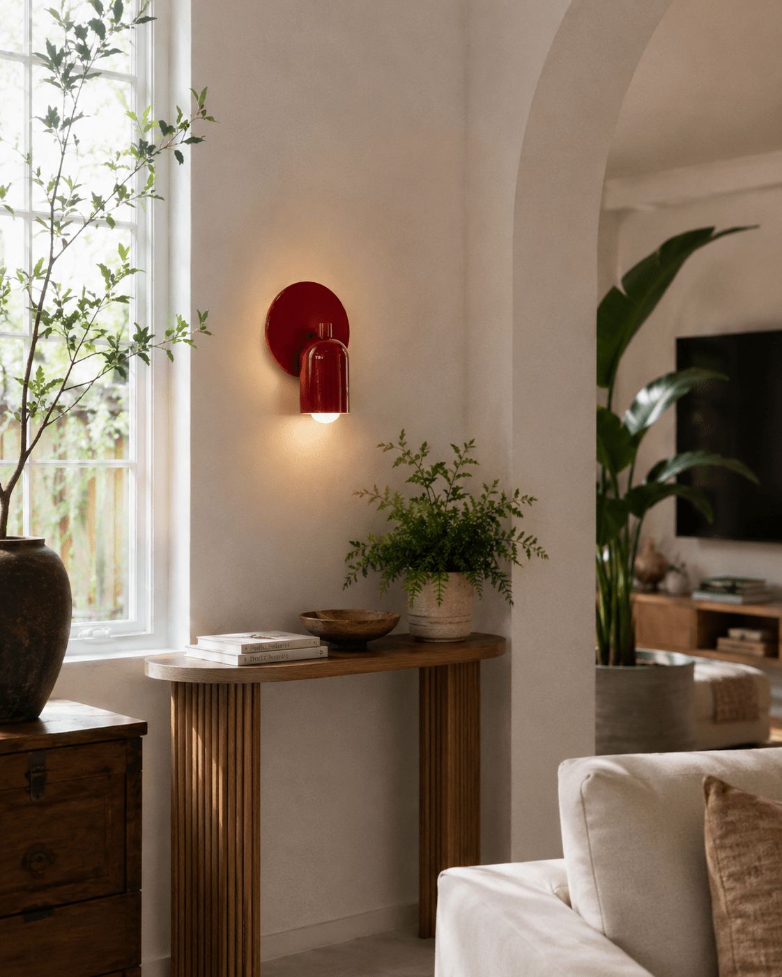 Saga | Nordic Glass Wall Sconce - Luma House