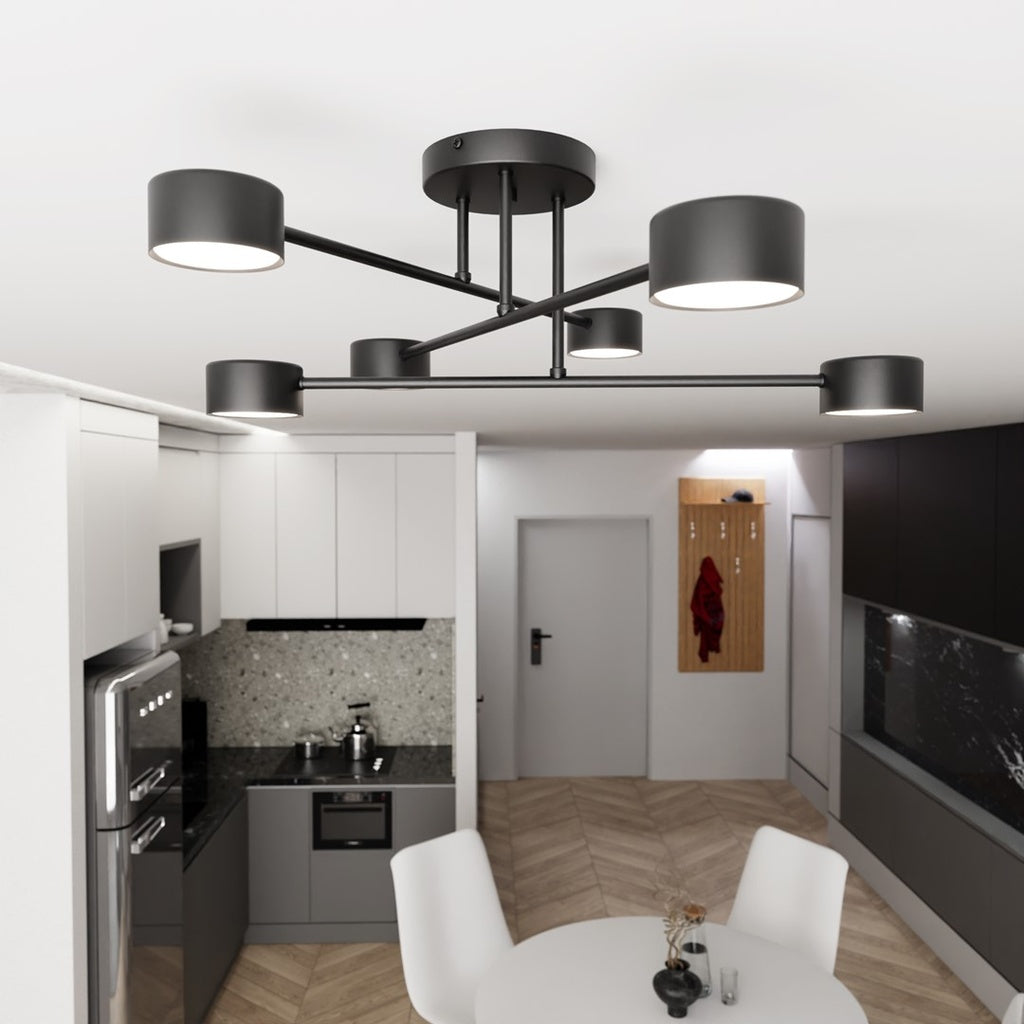 Sputnik Starburst Ceiling Light – view 7