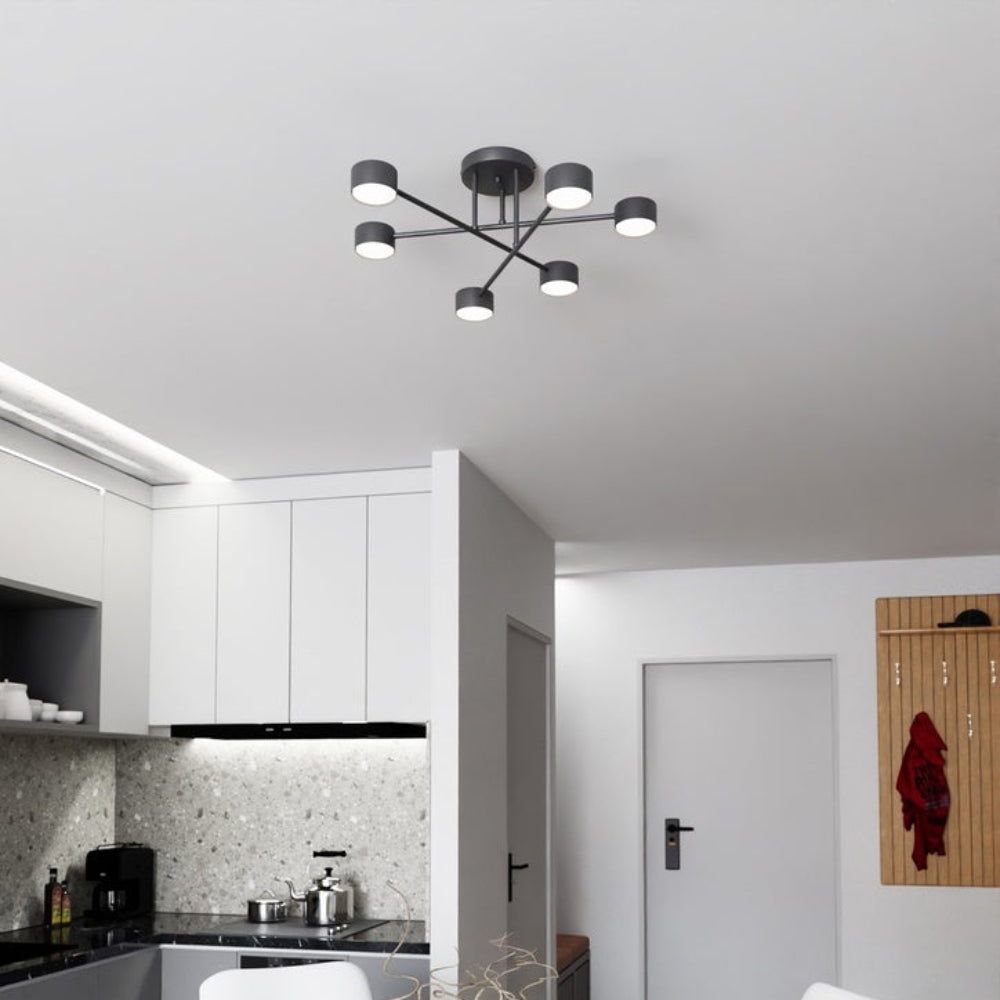 Sputnik Starburst Ceiling Light – view 8