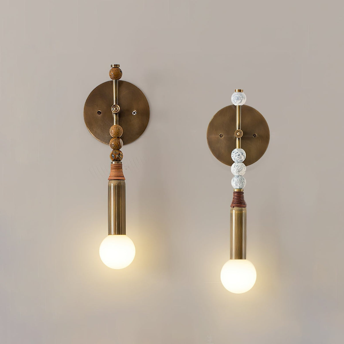 Torto brass mounting hardware and canopy