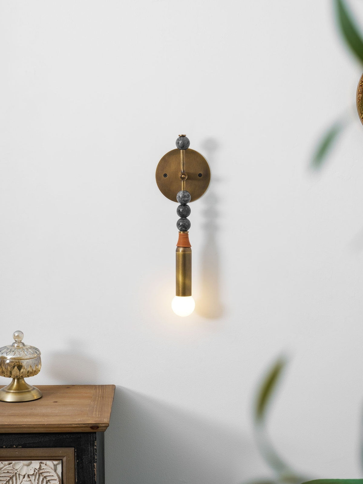 Torto sconce in modern dining room setup