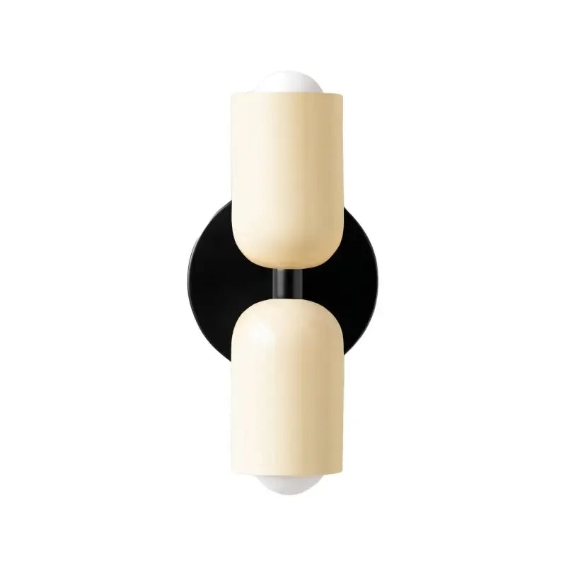 Wall Sconces for Living Room 2-Light Up Down Dome Shade Bedroom Bedside Lighting