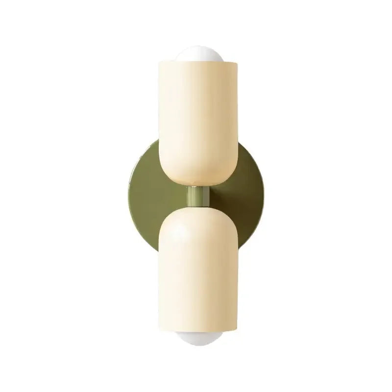 Wall Sconces for Living Room 2-Light Up Down Dome Shade Bedroom Bedside Lighting