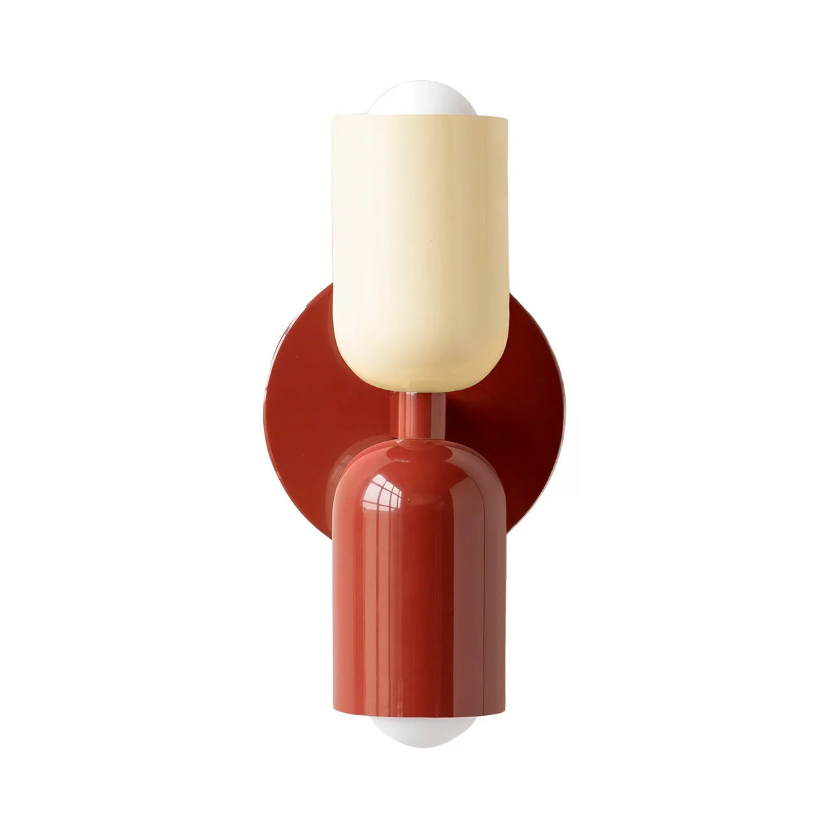 Wall Sconces for Living Room 2-Light Up Down Dome Shade Bedroom Bedside Lighting
