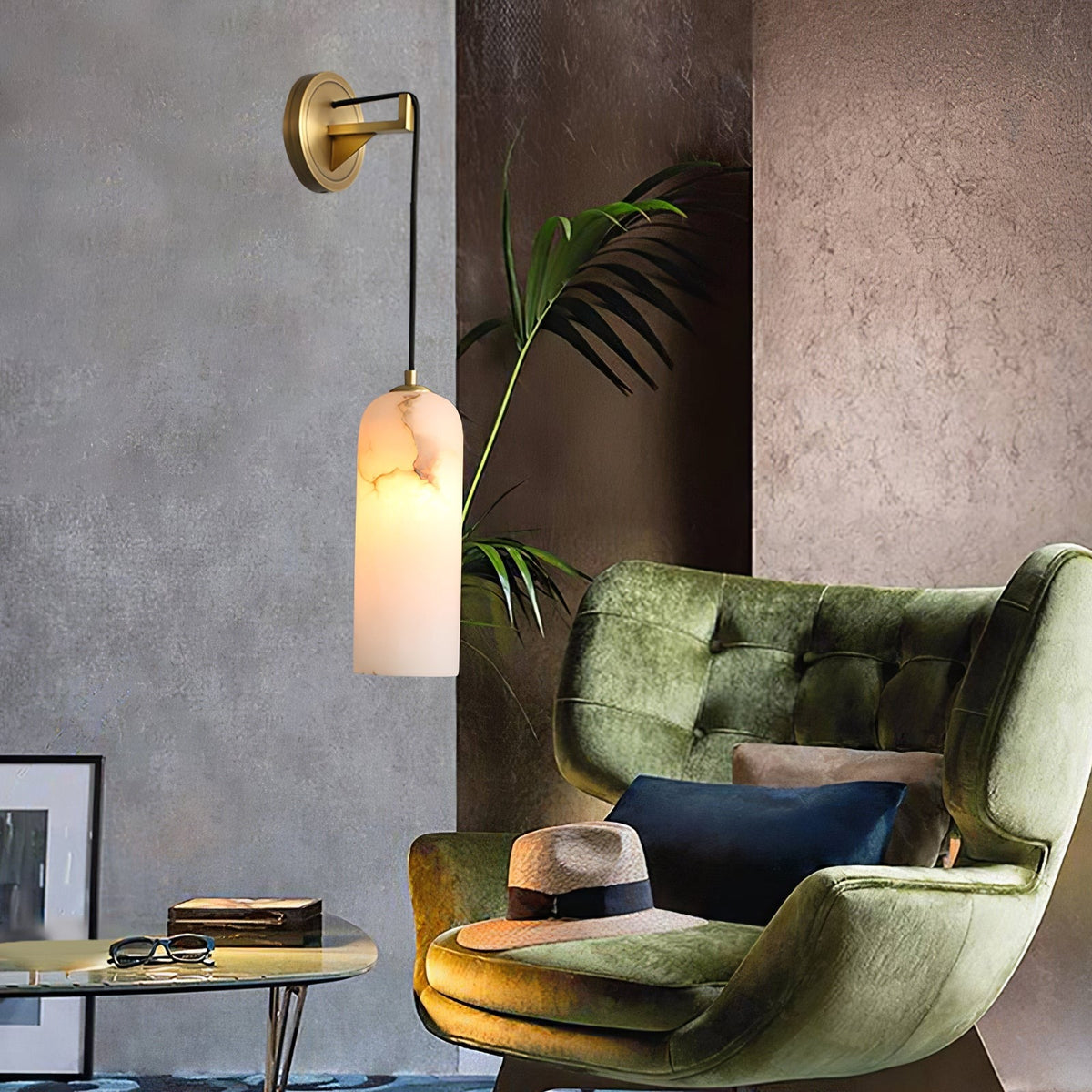 Zêzere wall sconce mounting and installation detail